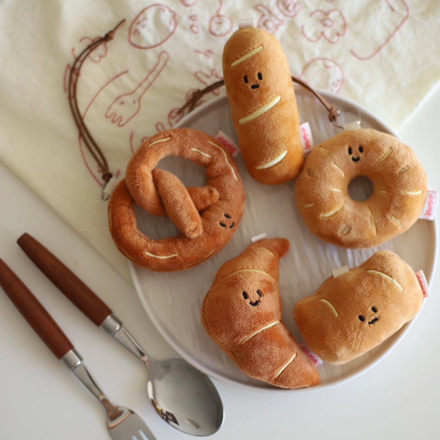 Daily White - Bakery Bag Charm