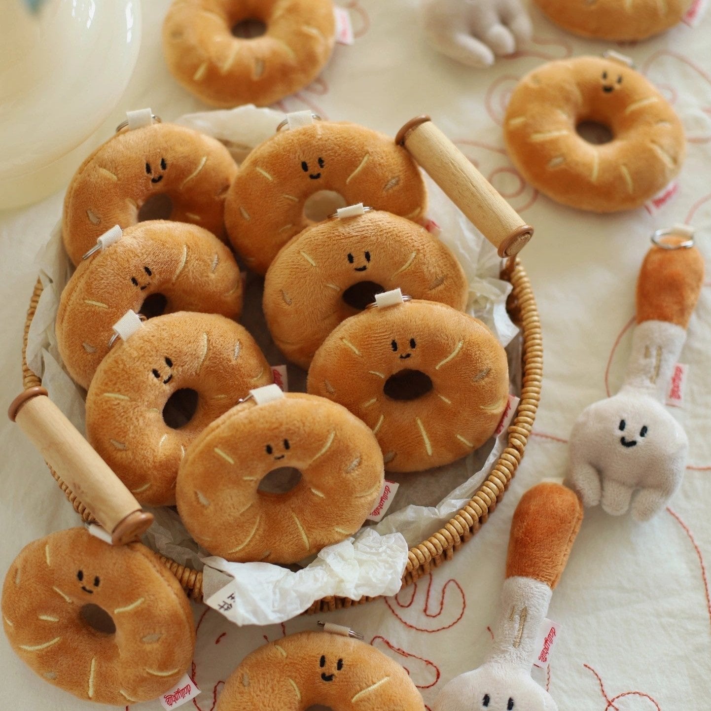 Daily White - Bakery Bag Charm