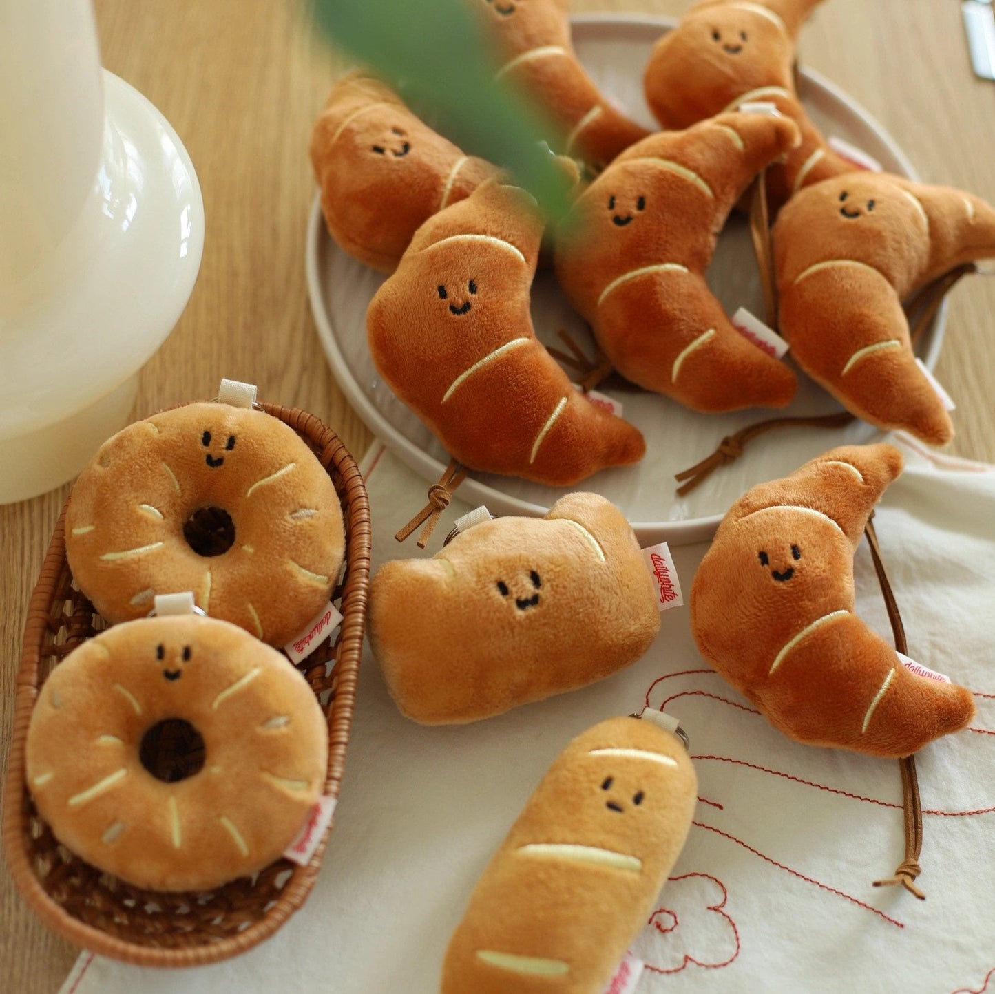 Daily White - Bakery Bag Charm