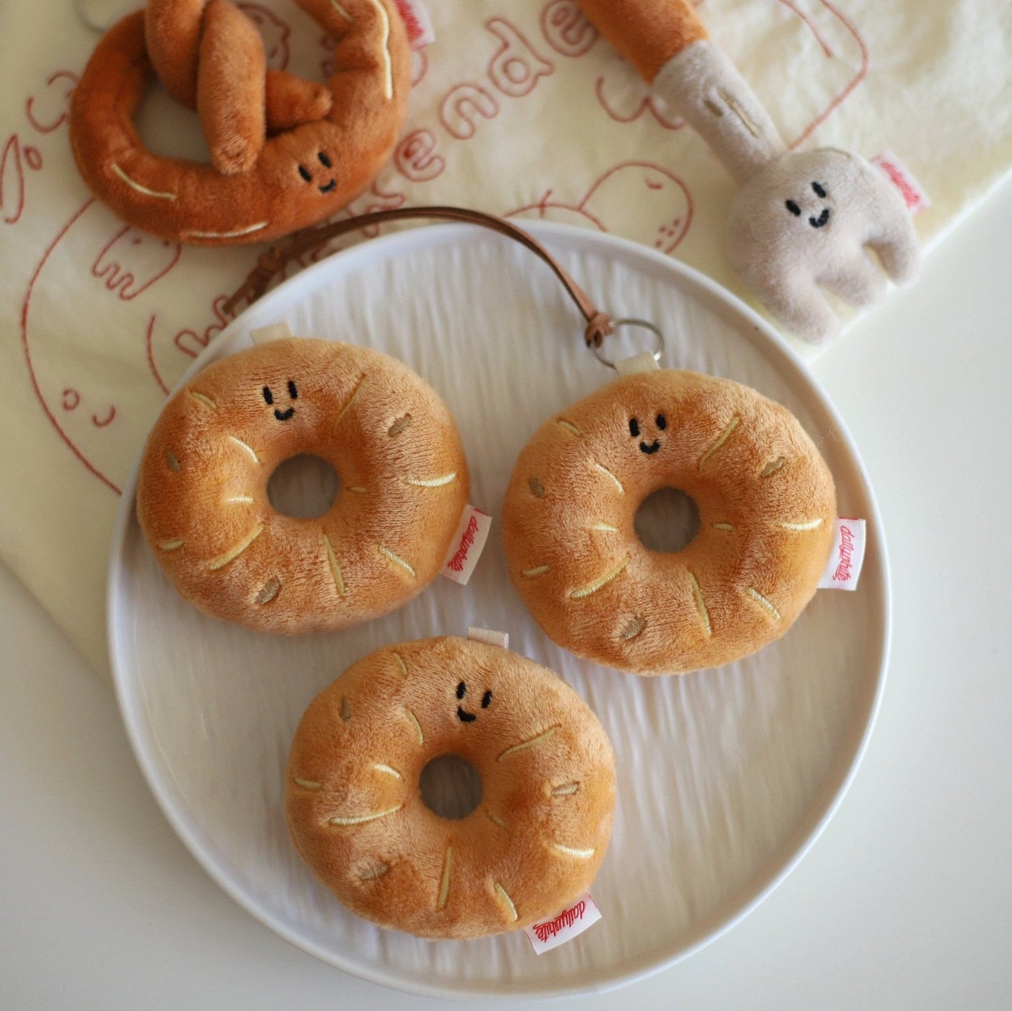 Daily White - Bakery Bag Charm