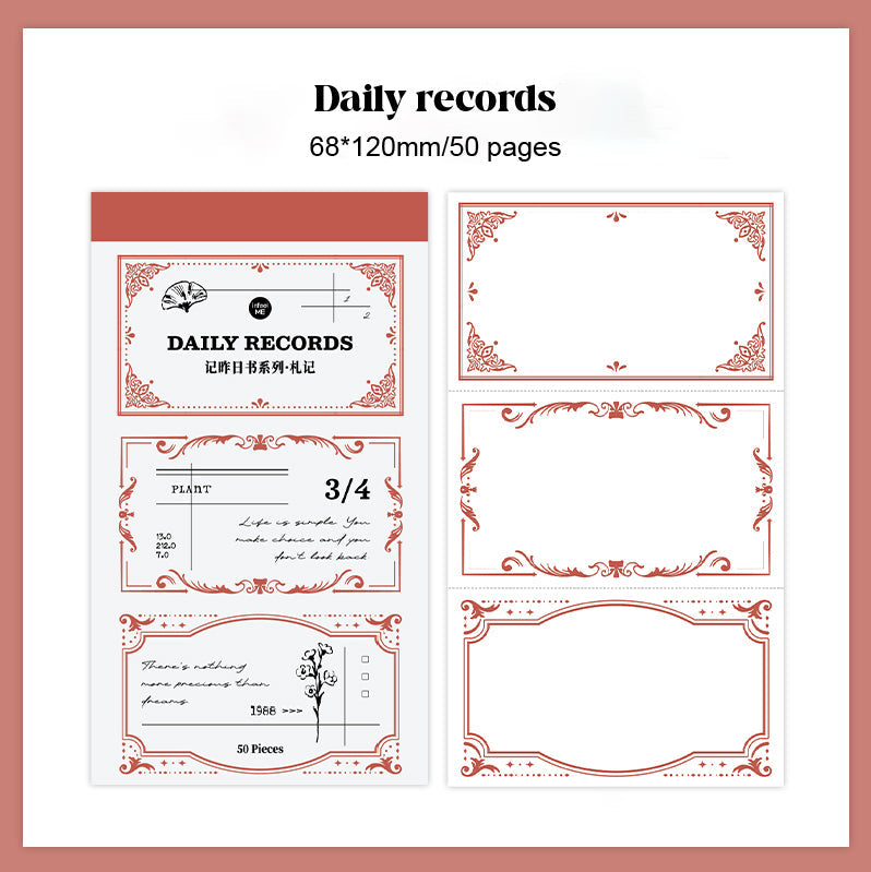 Paper More - Vintage Style Notepad