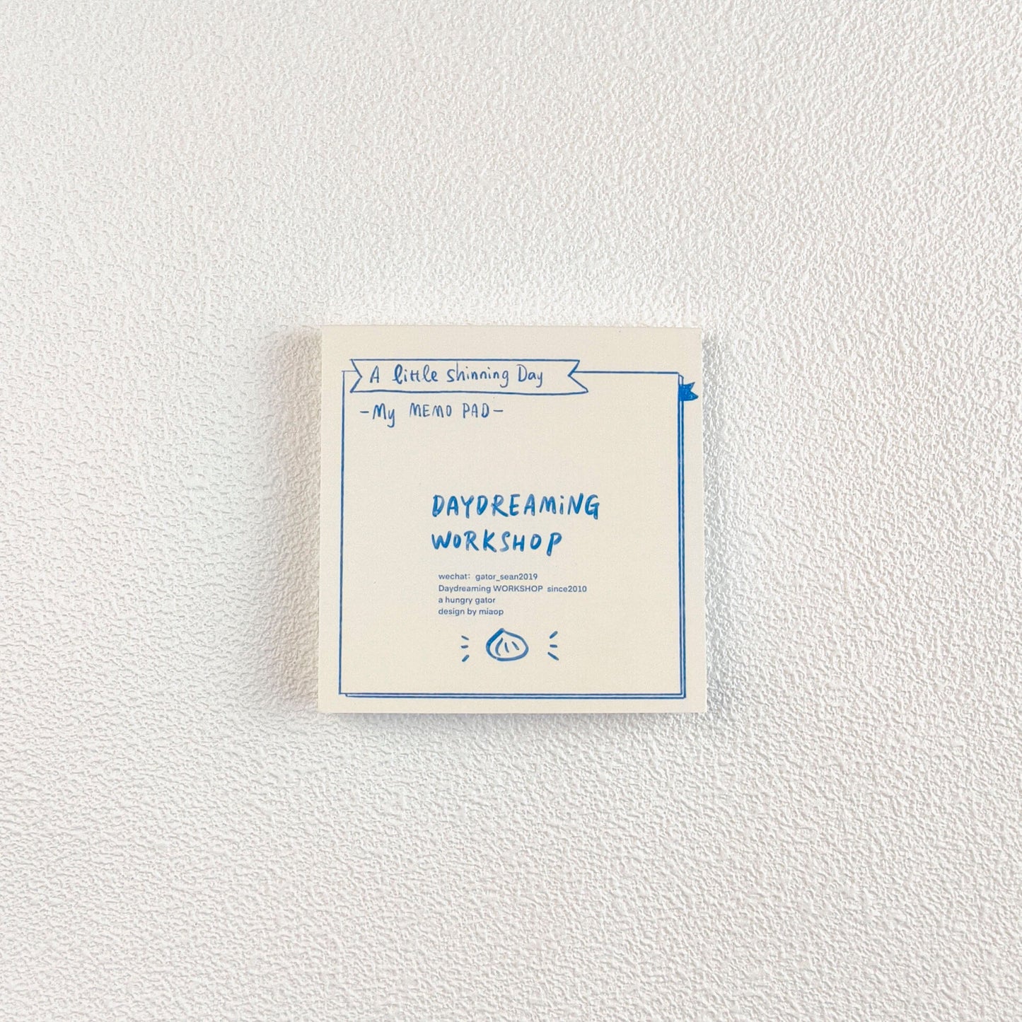 A Gator Life - A Little Shinning Day Memo Notepad