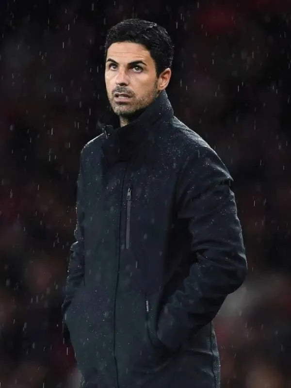 EFL Mikel Arteta Black Cotton Jacket