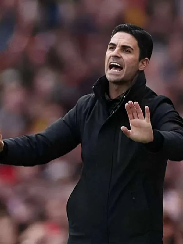 EFL Mikel Arteta Black Cotton Jacket