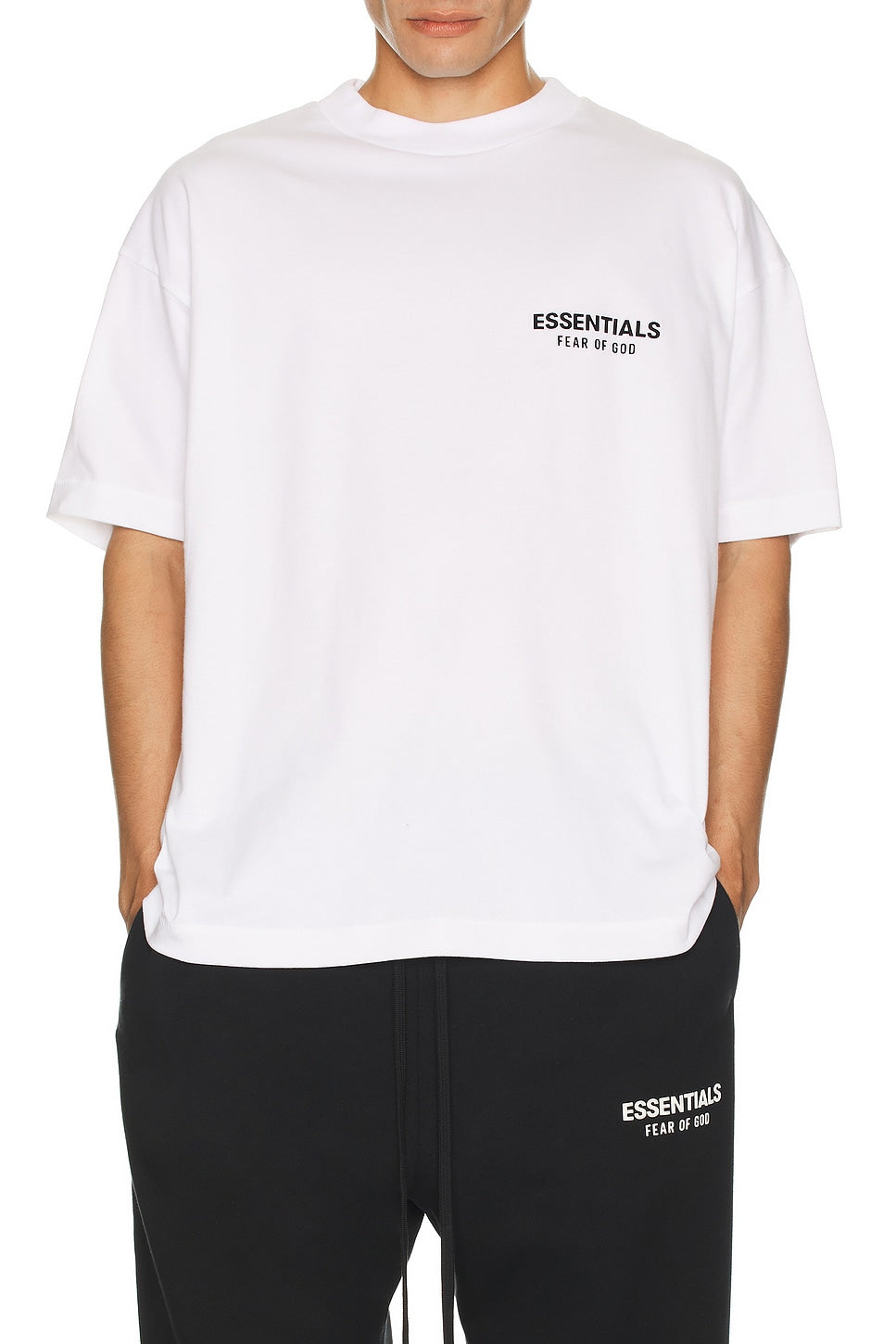 Fear of God Essentials Crewneck T-Shirt SS25 - Bright White