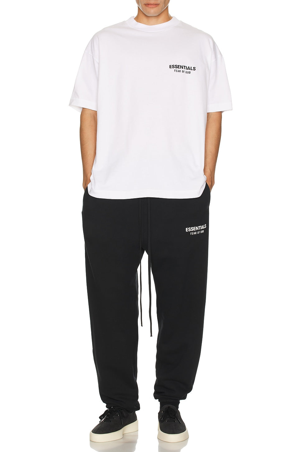Fear of God Essentials Crewneck T-Shirt SS25 - Bright White