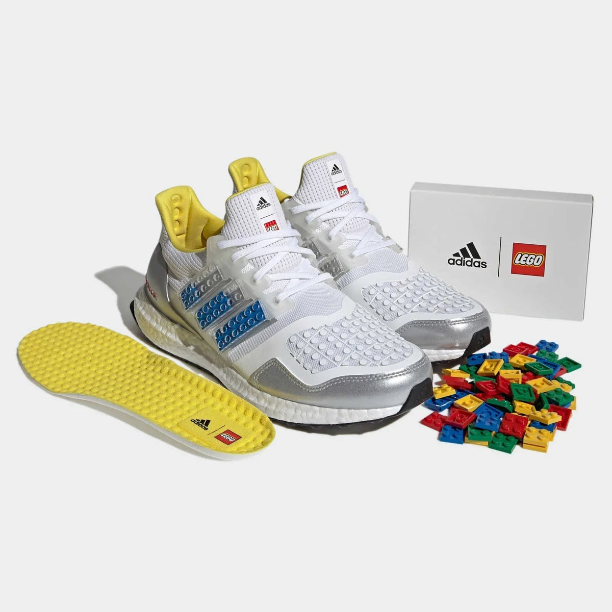 Adidas Ultraboost DNA x Lego Men's White Primeknit Trainers FY7690