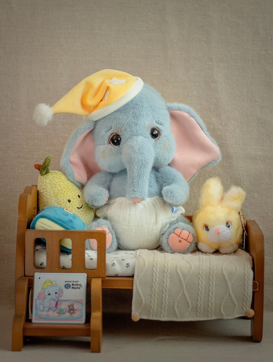 Bobo Nuts - Rubii Elephant Plush Toy