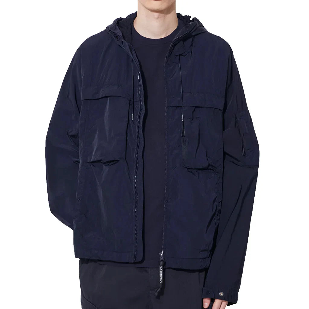 Pep Guardiola League 2025 Blue Hooded Jacket