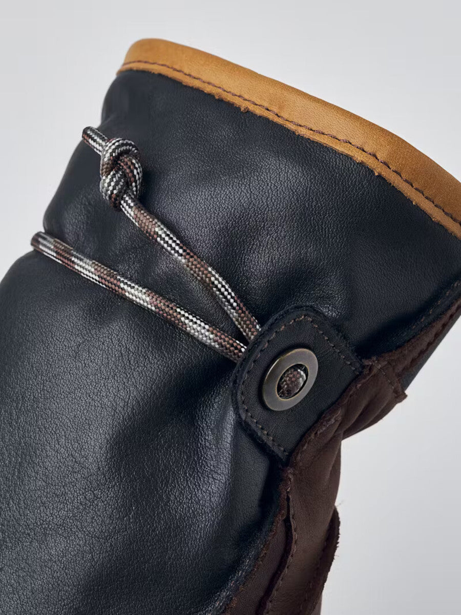 Hestra Wakayama Mitt – Insulated Leather Ski Mittens