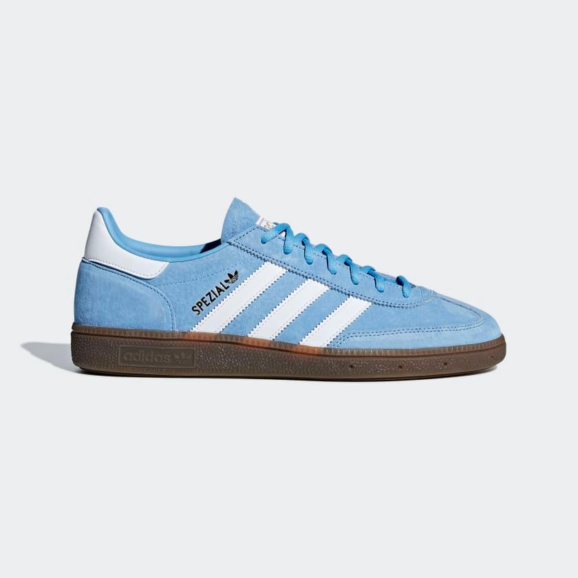 adidas Handball Spezial Men's Suede Trainers Light Blue BD7632