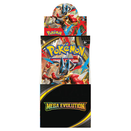 Pokémon TCG – Mega Evolution – Half Booster Box (18 Packs)