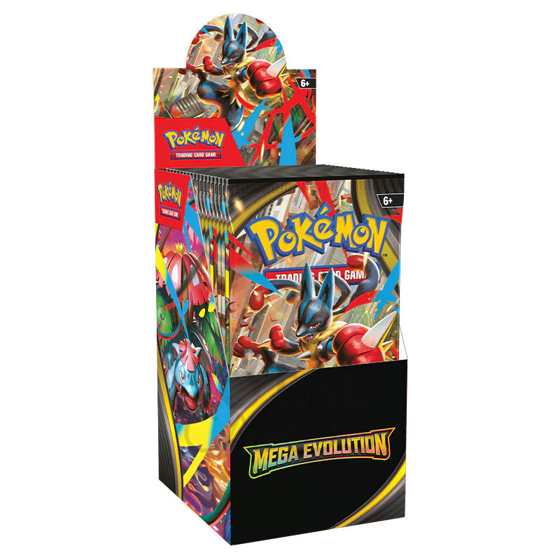 Pokémon TCG – Mega Evolution – Half Booster Box (18 Packs)