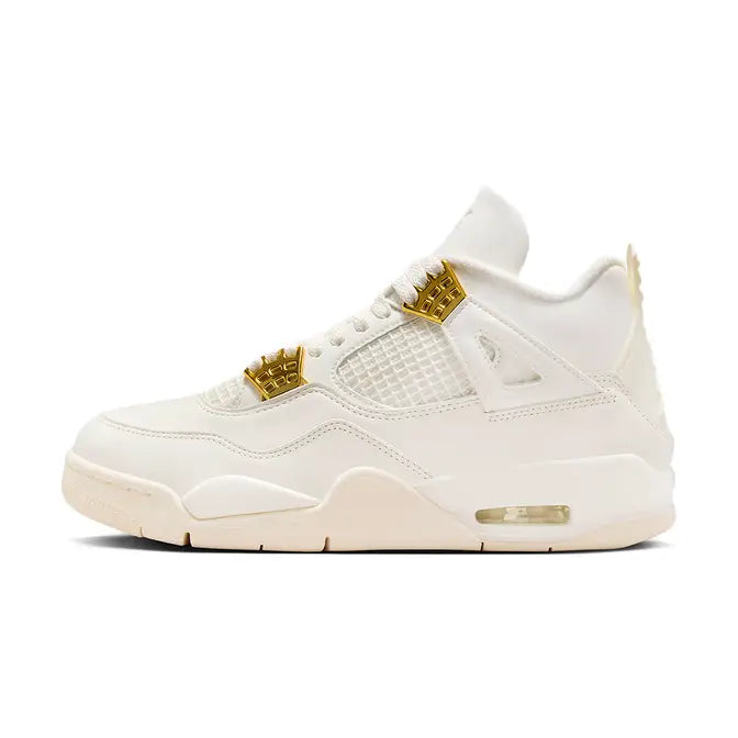 Air Jordan 4 Retro Metallic Gold Trainers (Women's)