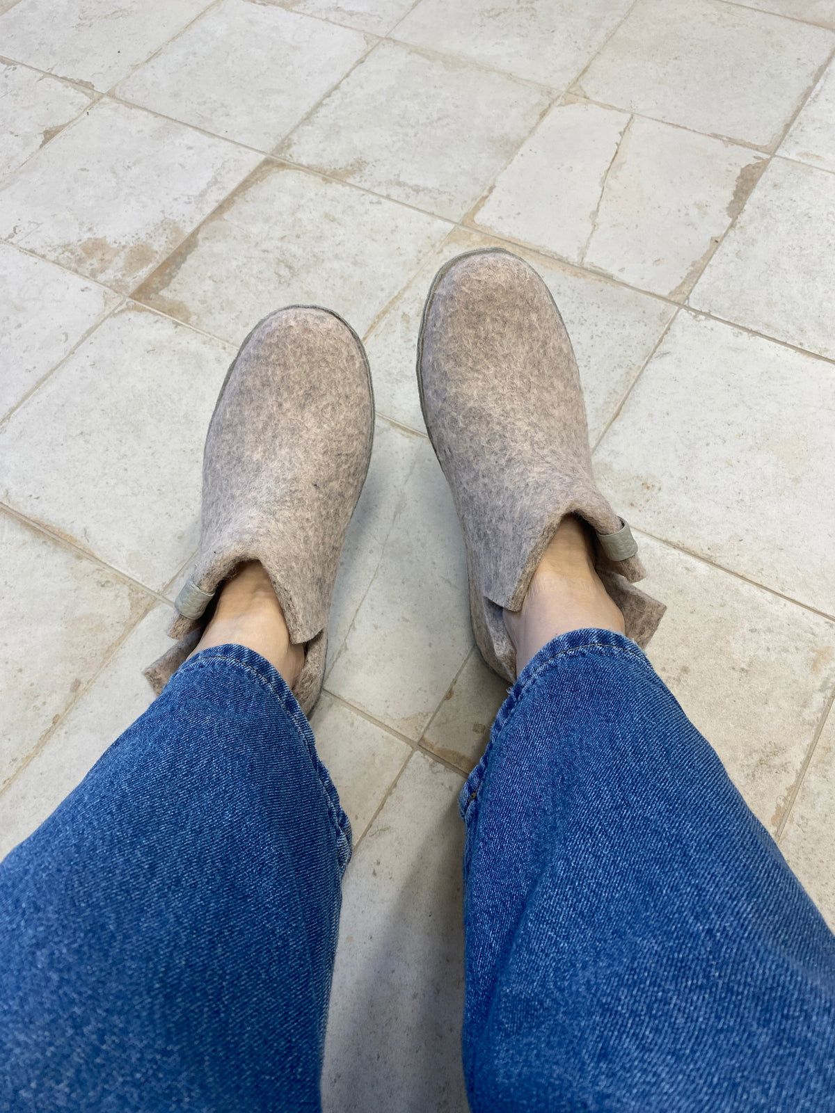 Women's Olive WOOBOOTS Wool Slippers