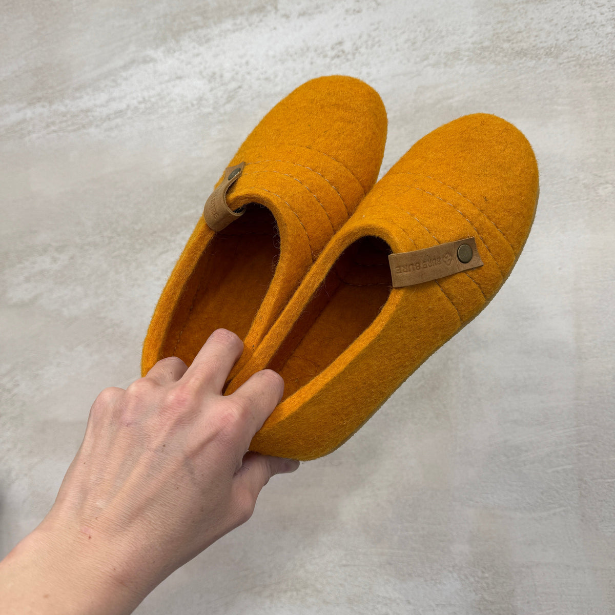 Women's Sunflower COCOON Woolen Clogs