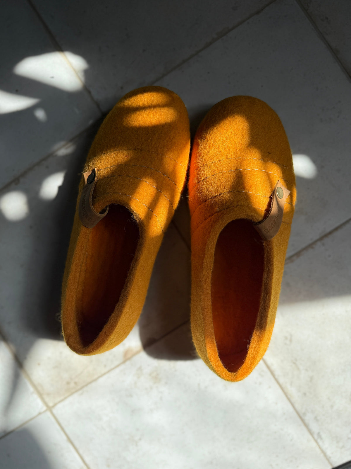 Women's Sunflower COCOON Woolen Clogs
