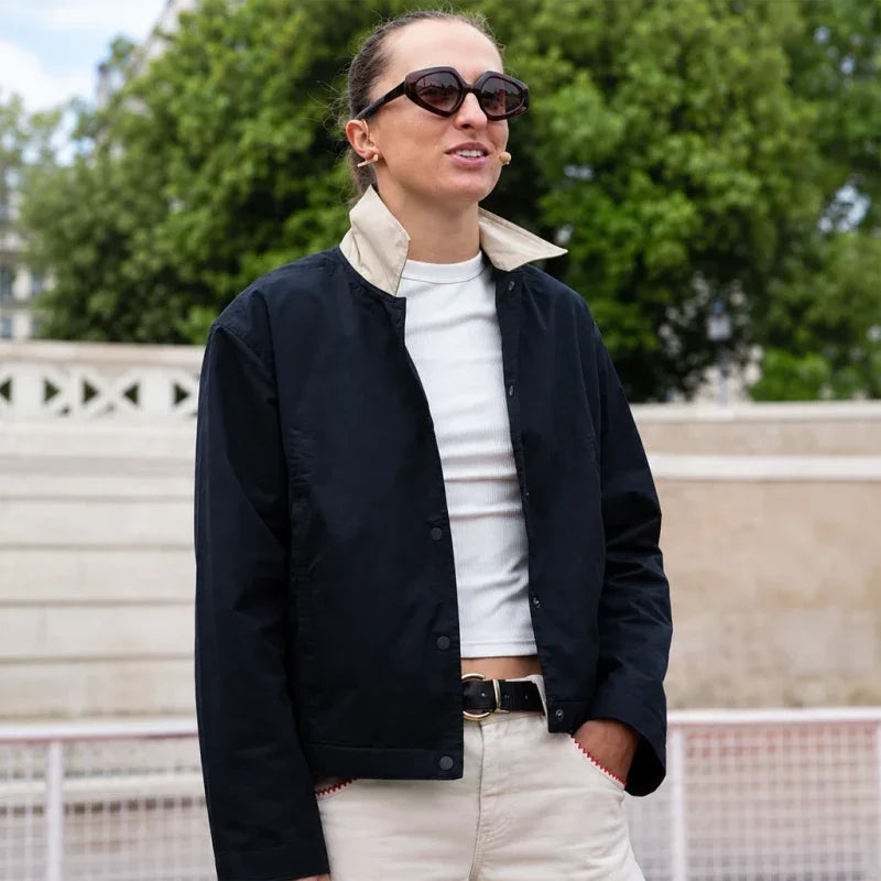 Italian Open 2026 Iga Świątek Navy Jacket
