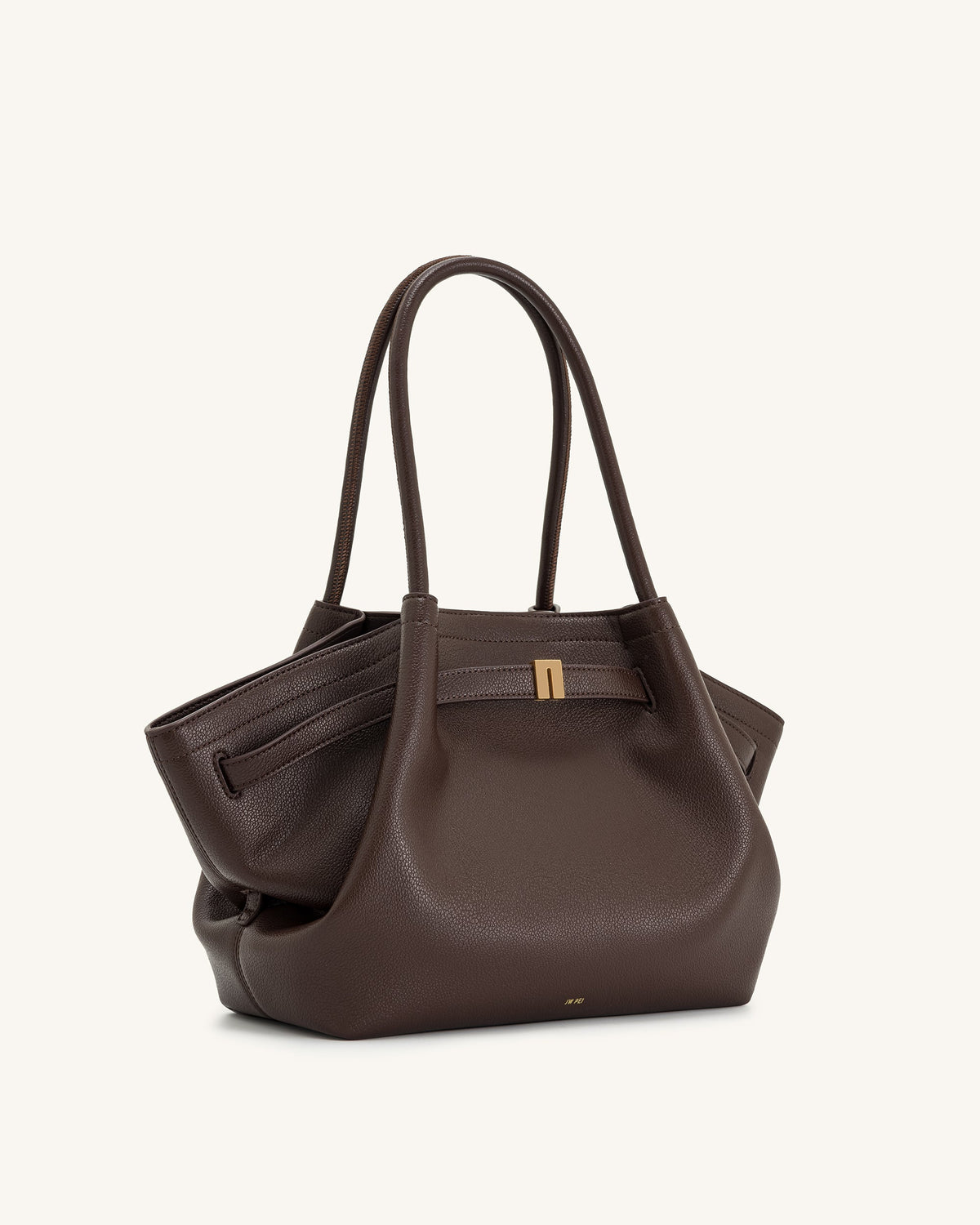 Optew Hana Medium Tote Bag - Dark Brown