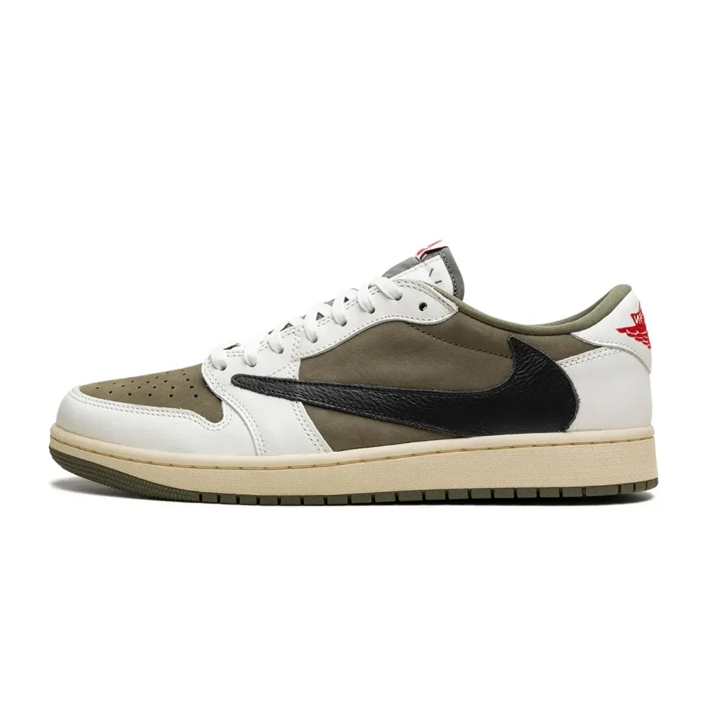 Travis Scott x Air Jordan 1 Low OG SP 'Medium Olive' Trainers