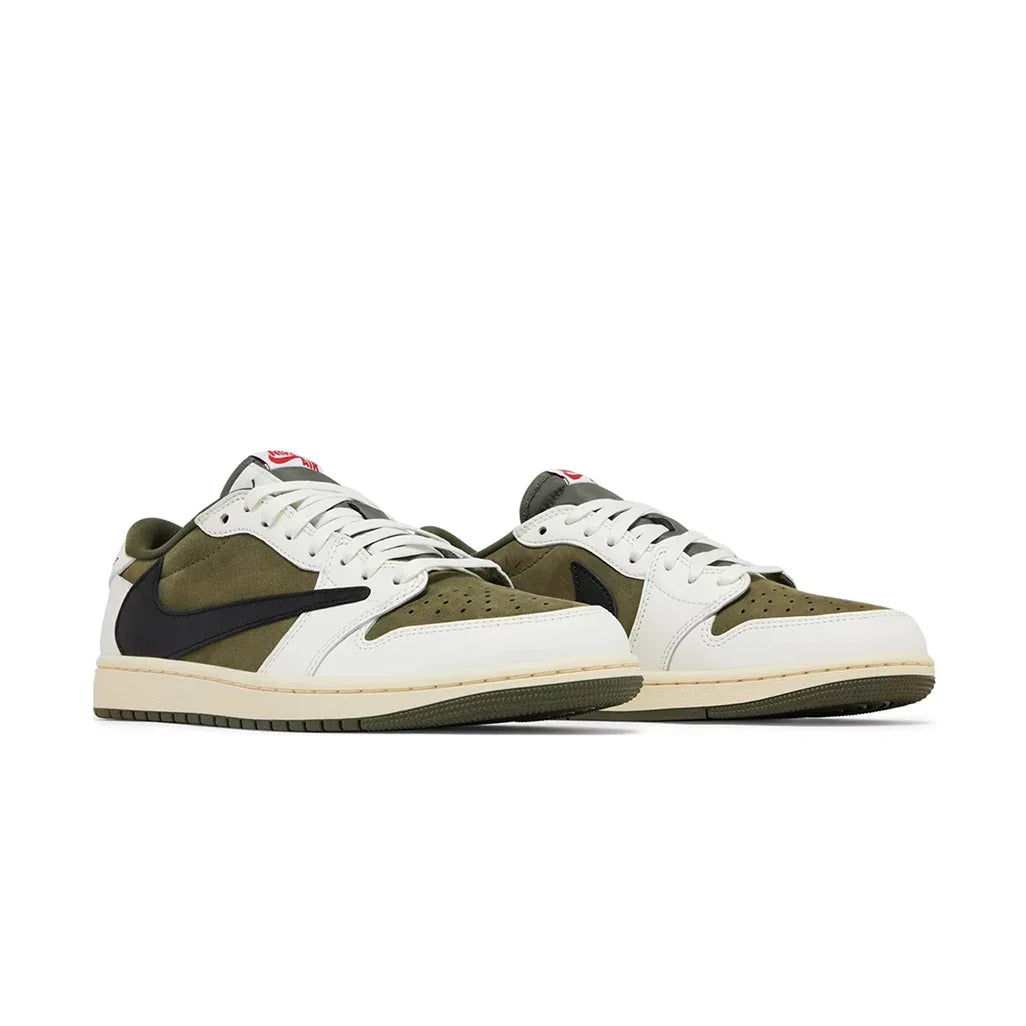 Travis Scott x Air Jordan 1 Low OG SP 'Medium Olive' Trainers
