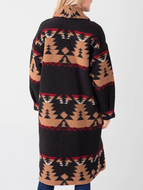 Yellowstone Beth Dutton Black Wool Coat
