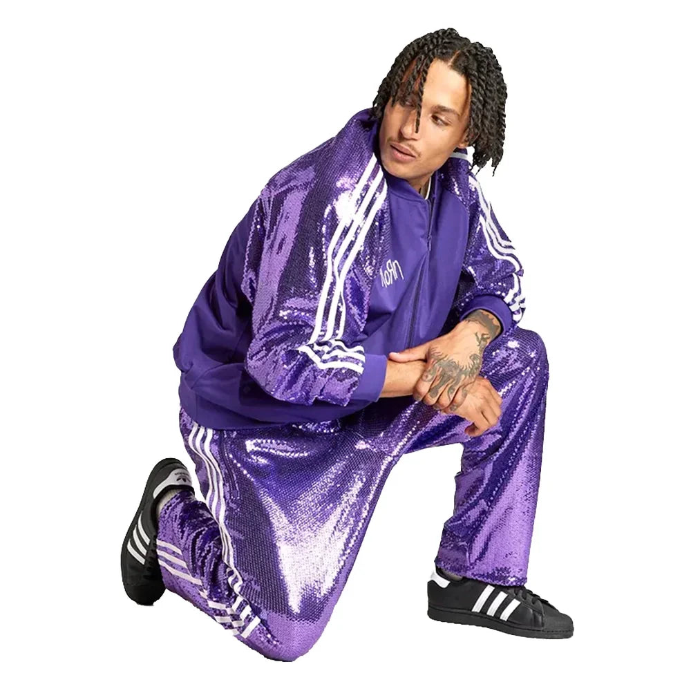 Korn Purple Sequin Tracksuit