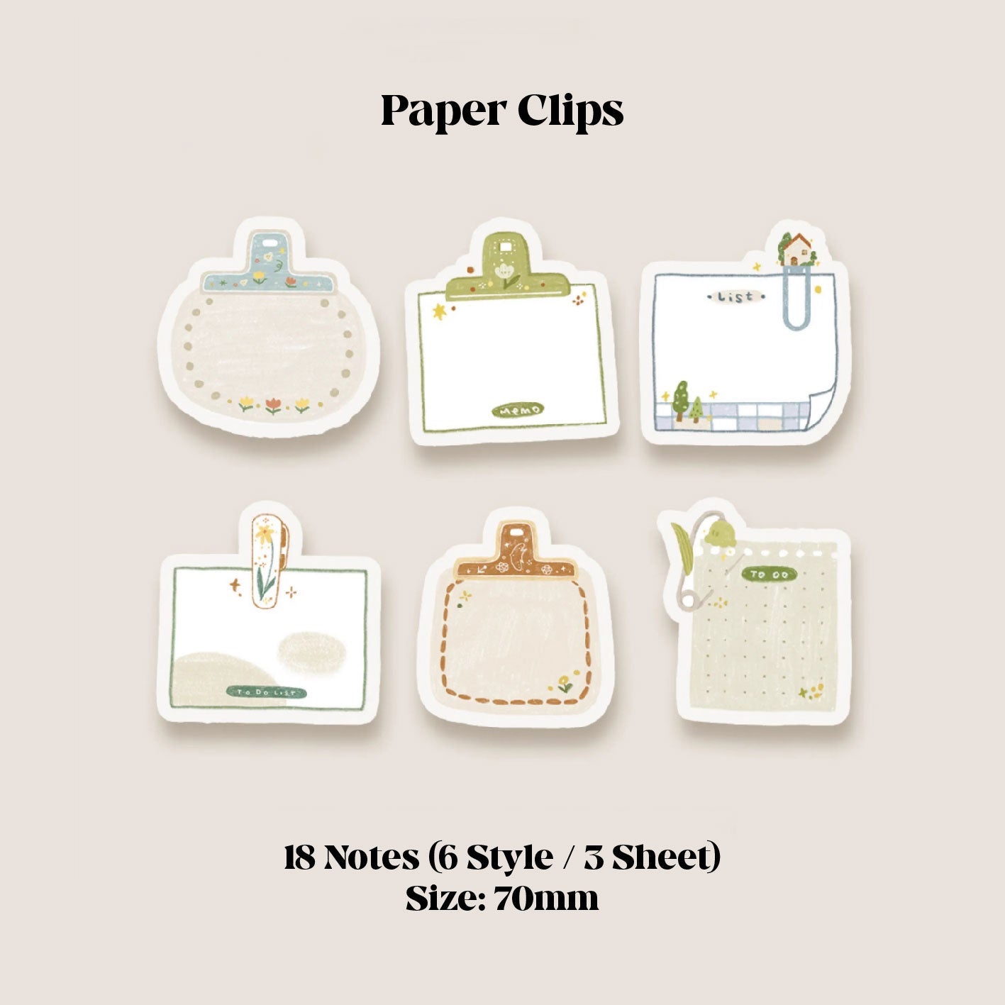 Orange Studio - Patchwork Small Clips Scrapbook Decorative Paper