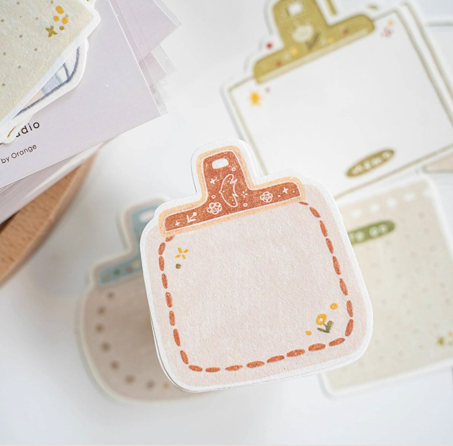 Orange Studio - Patchwork Small Clips Scrapbook Decorative Paper