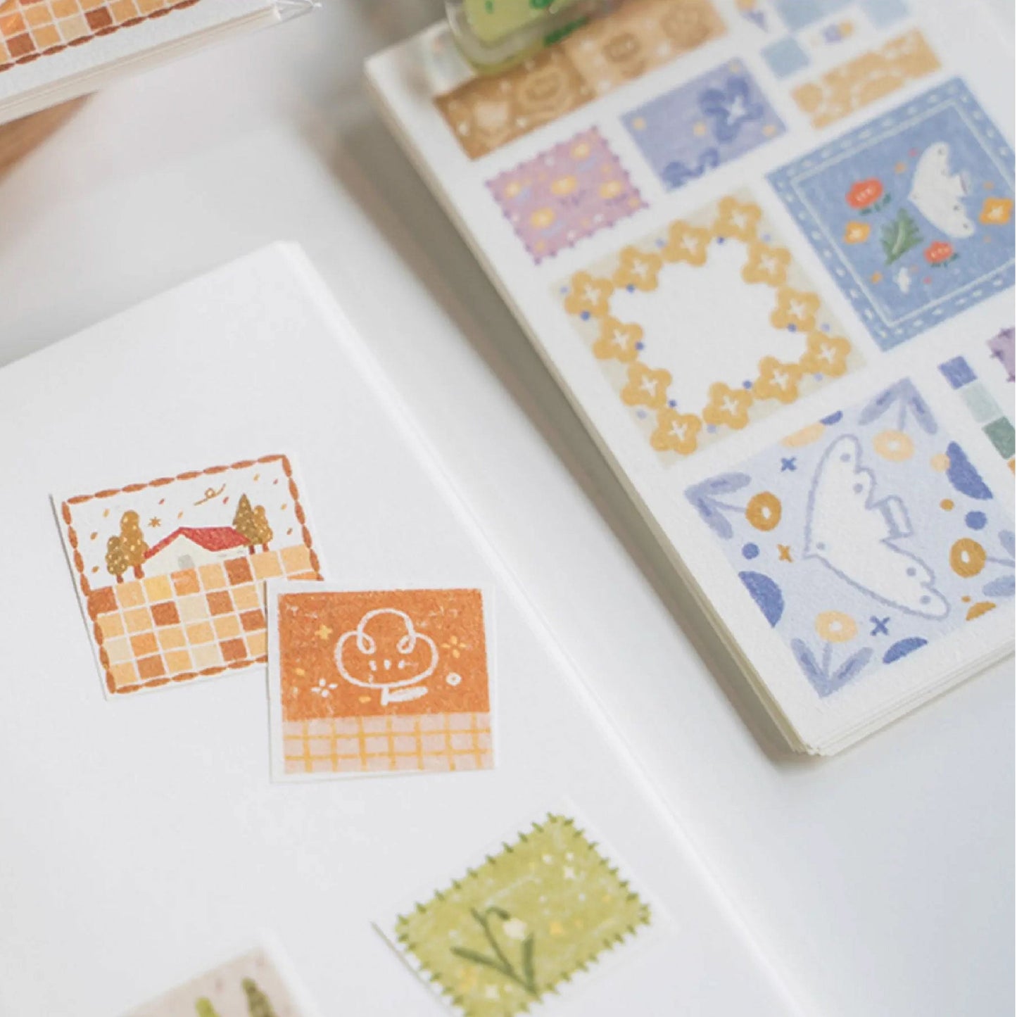 Orange Studio - Patchwork Small Clips Scrapbook Decorative Paper