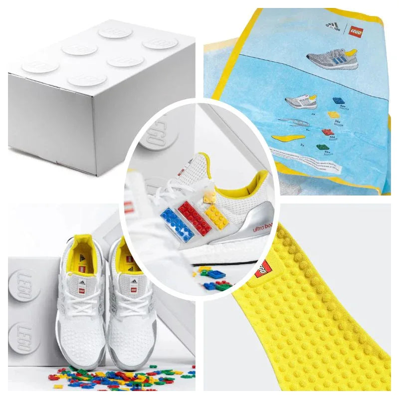 Adidas Ultraboost DNA x Lego Men's White Primeknit Trainers FY7690