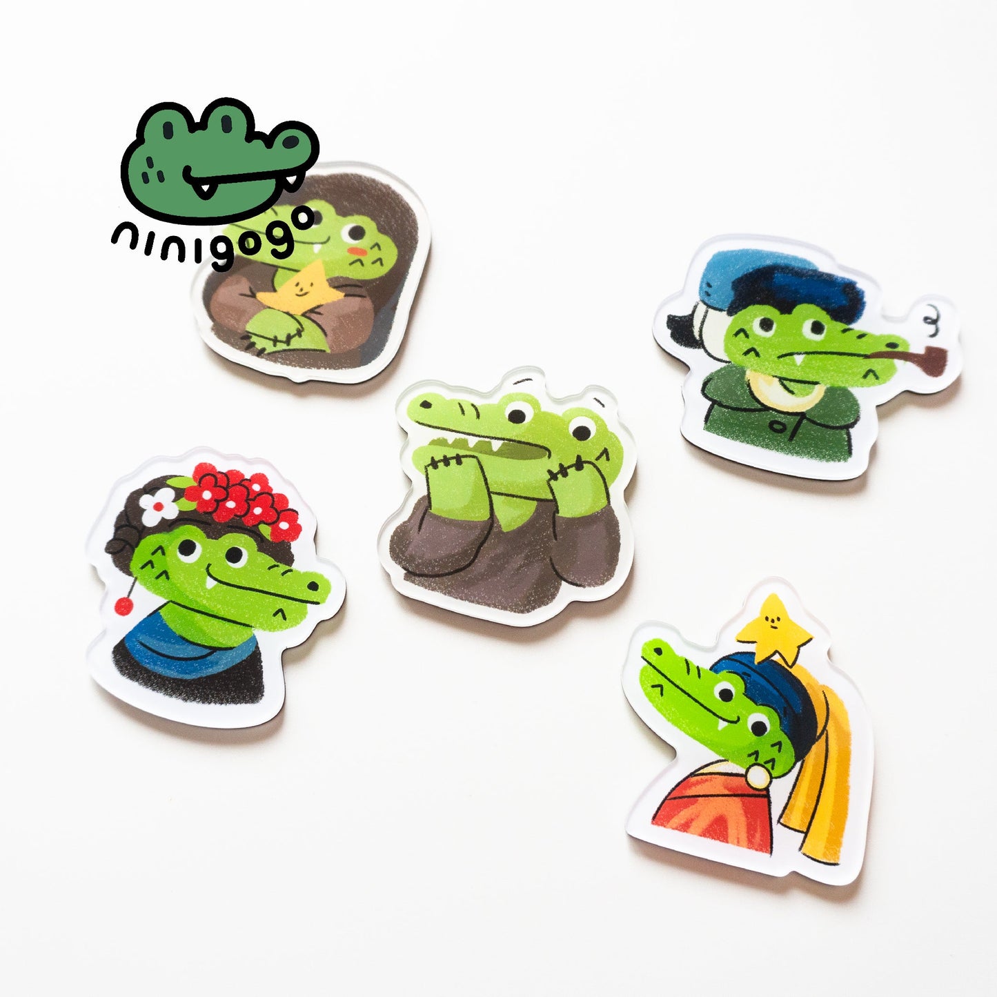 NINIGOGO - Mona Lisa's Smile EGO Magnet