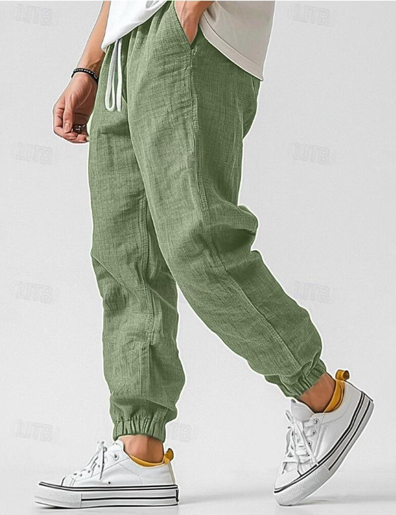 Optew Men’s Linen Pants
