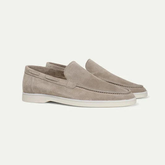 Optew Men’s Suede Slip-On Loafers