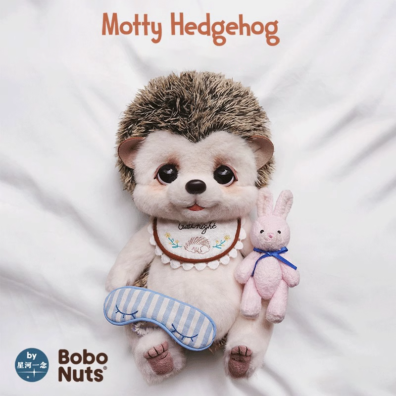 Bobo Nuts - Motty Hedghog Plush Toy