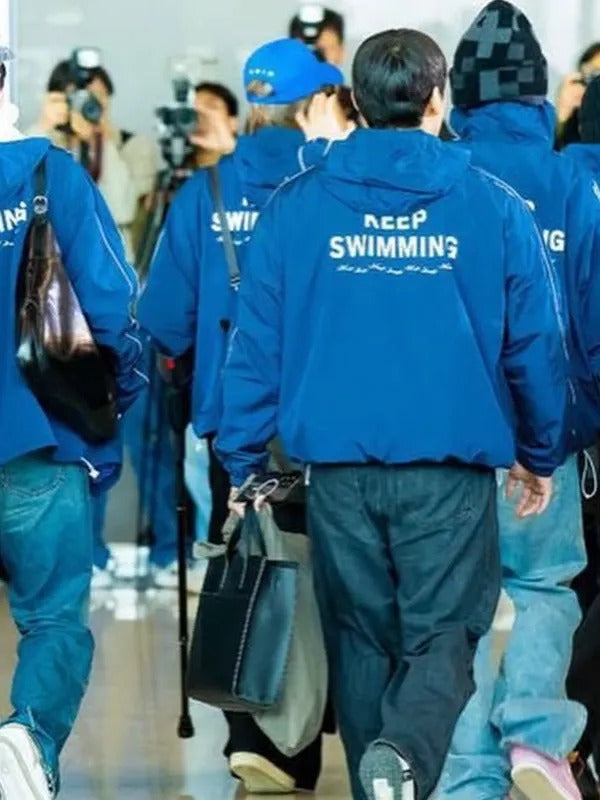 BTS Keep Swimming Hooded Jacket