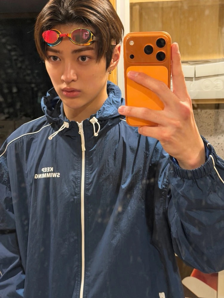 BTS Keep Swimming Hooded Jacket