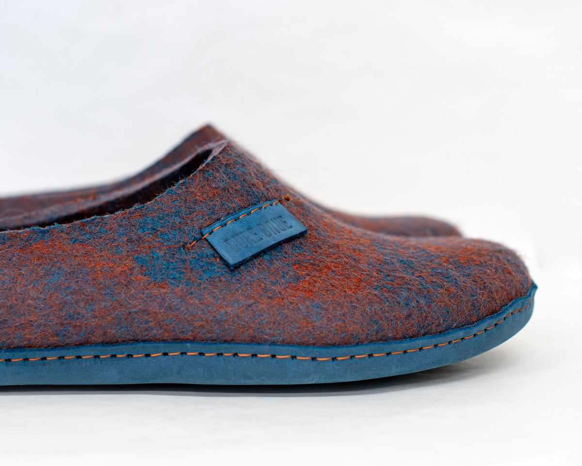 Men's Rusted Mix Classic Wool Slippers
