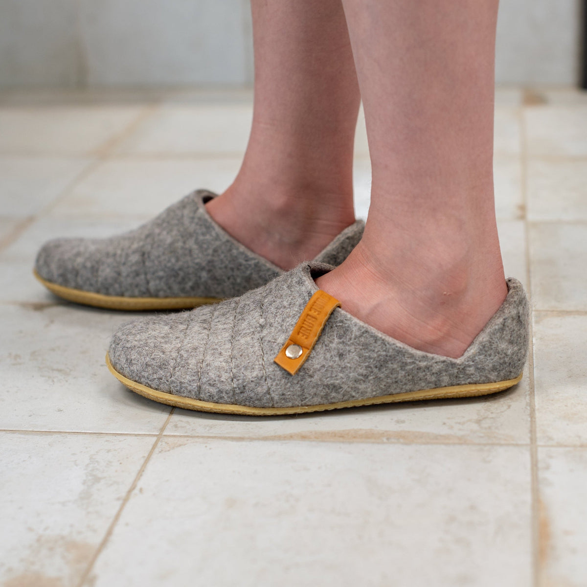 Men's COCOON Collapsible Back Slippers with Rubber Soles