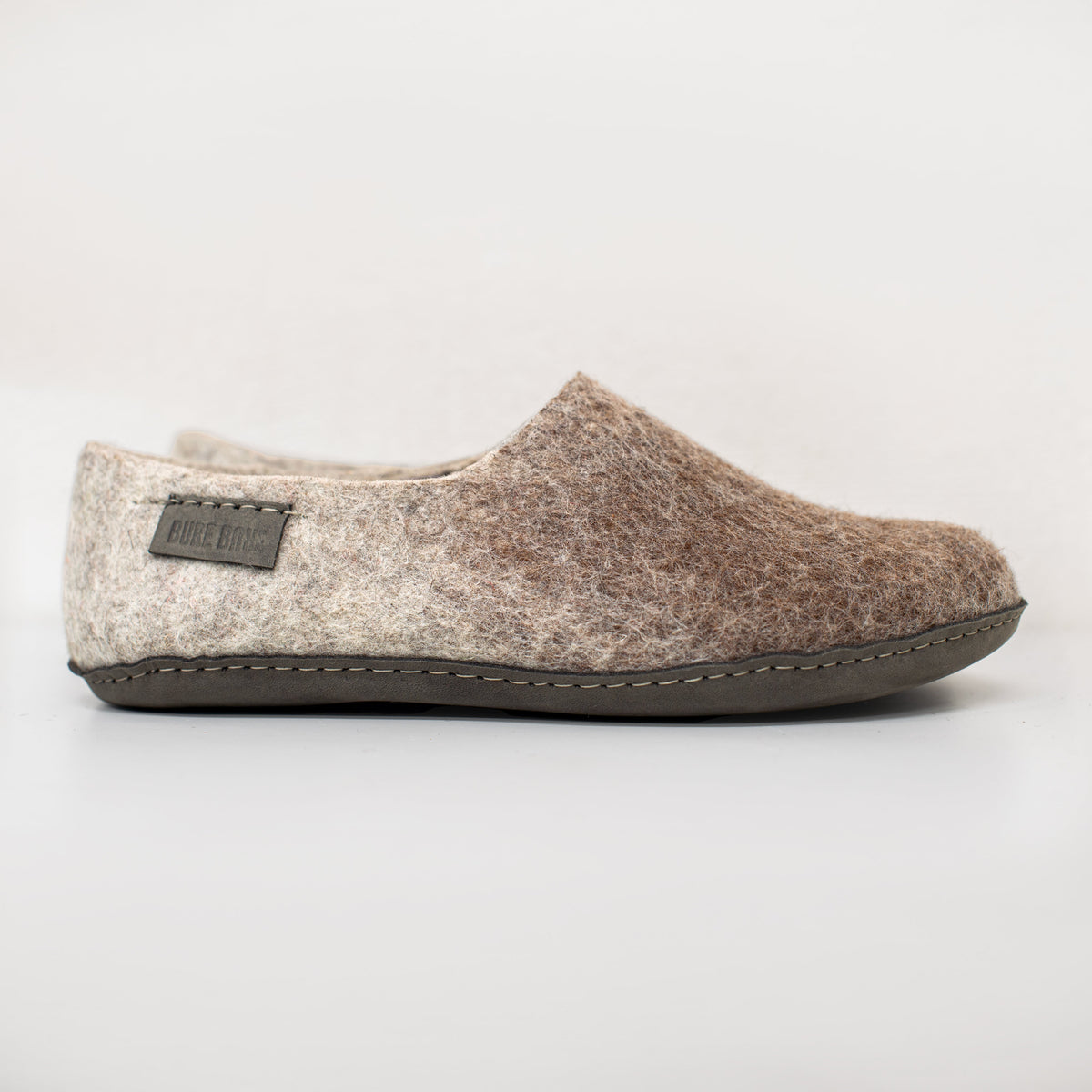 Men's OBRE Alpaca Wool Clog Slippers