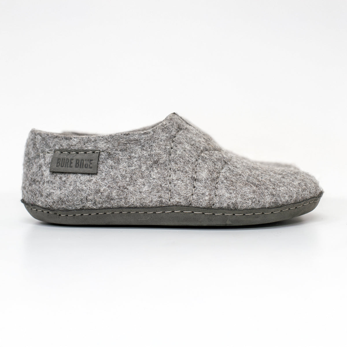 Gray COCOON Clogs for High Instep & Wide Feet