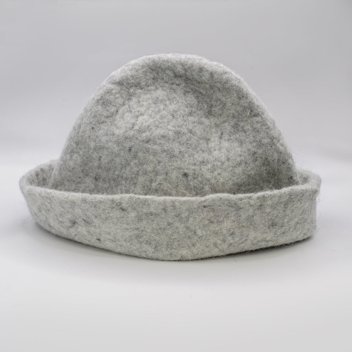Soft Felted Wool Sauna Hat - Custom Name Personalization