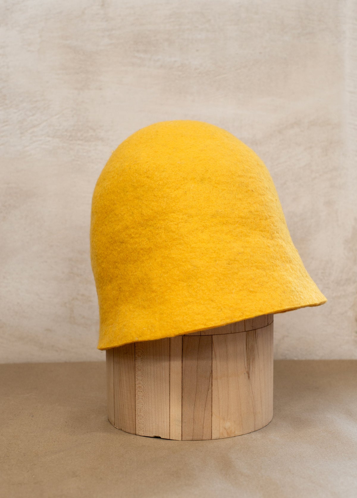 Soft Felted Wool Sauna Hat - Custom Name Personalization