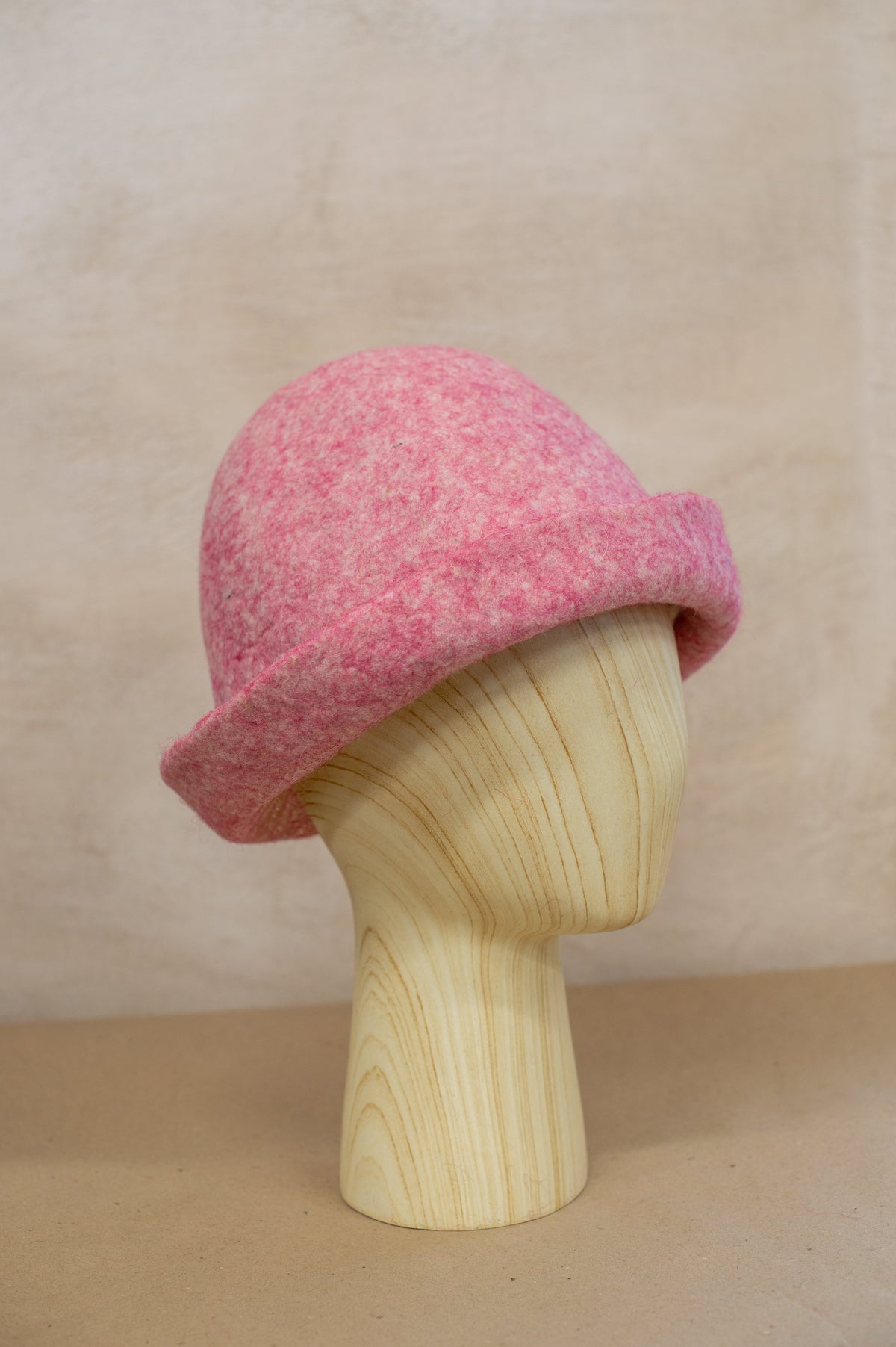 Soft Felted Wool Sauna Hat - Custom Name Personalization