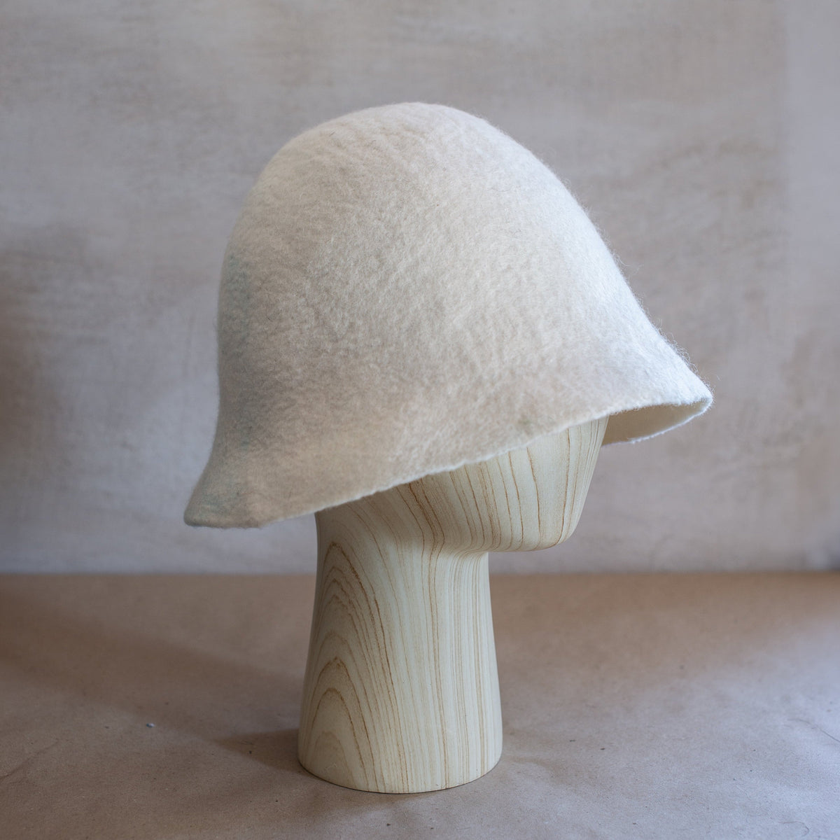 Extra Fine Merino Wool Reversible Sauna Hat