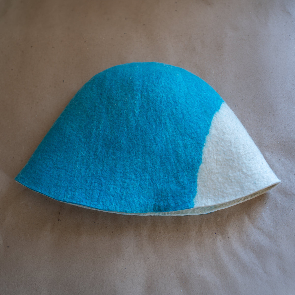 Extra Fine Merino Wool Reversible Sauna Hat