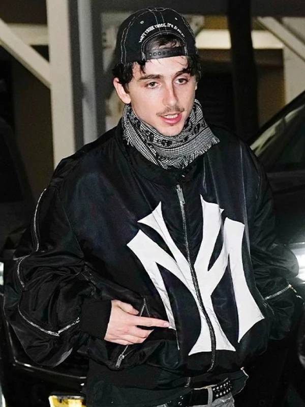 Timothee Chalamet NYC My City Bomber Jacket