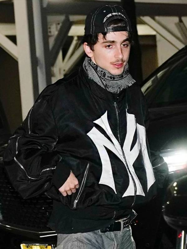 Timothee Chalamet NYC My City Bomber Jacket