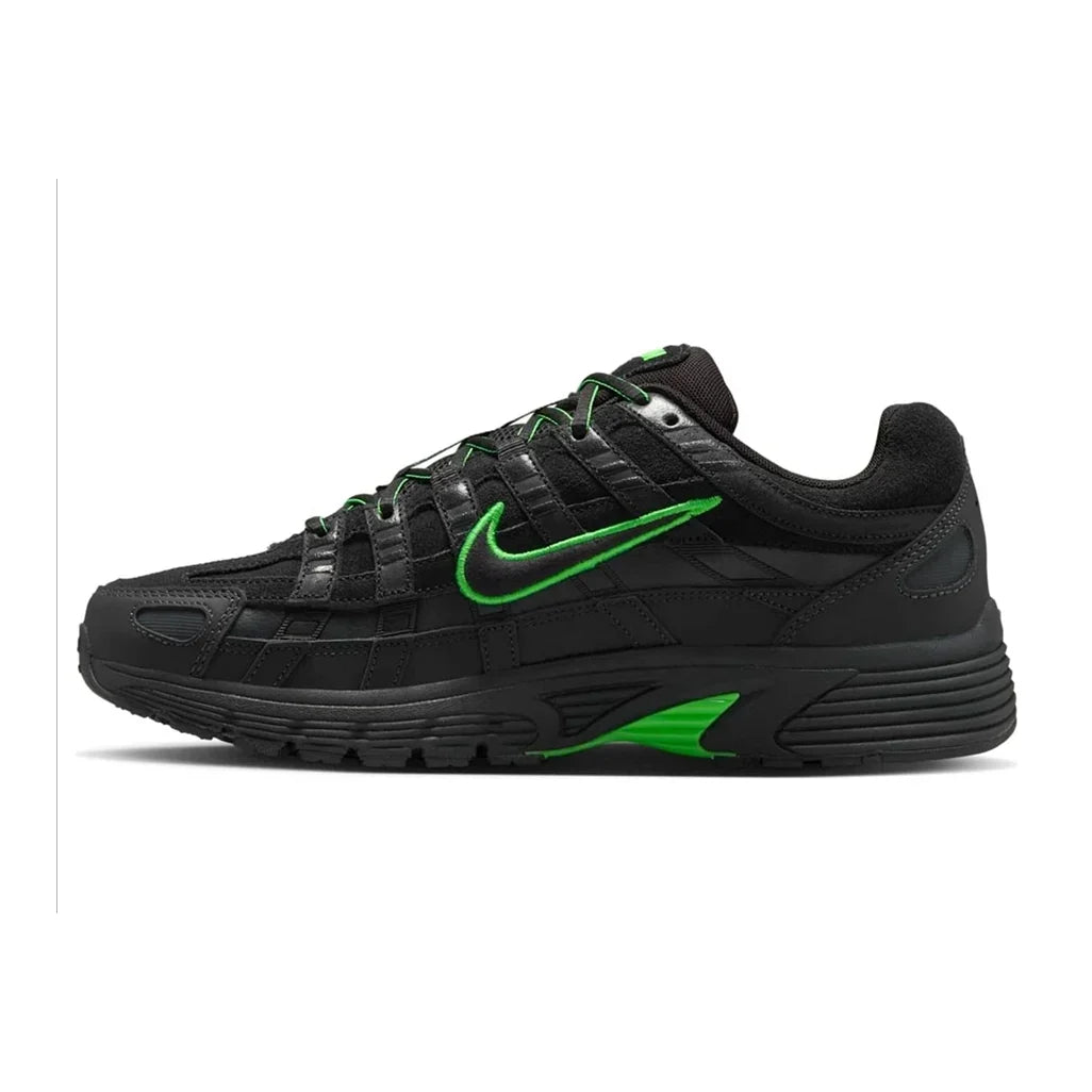 Nike P-6000 PRM Black Green Strike Trainers