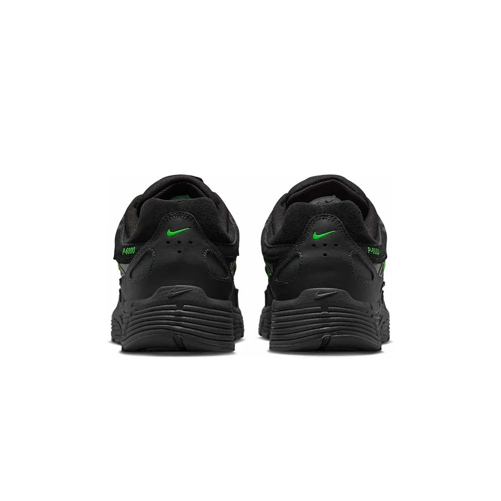 Nike P-6000 PRM Black Green Strike Trainers